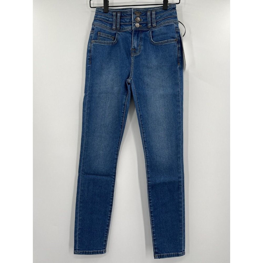 Current/Elliott Women's High Rise Pinball Ankle Skinny Jeans in Russey sz 25 NWT